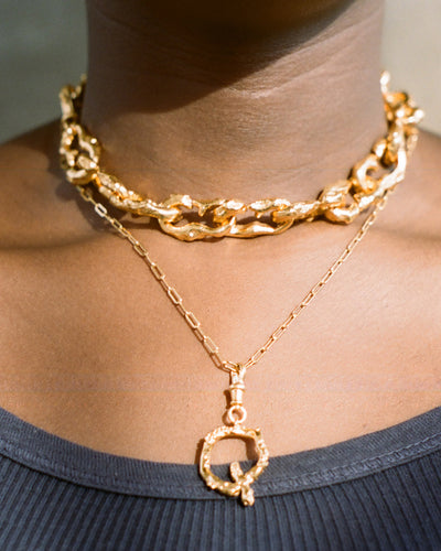 The Alphabet Letter 'Q' Necklace