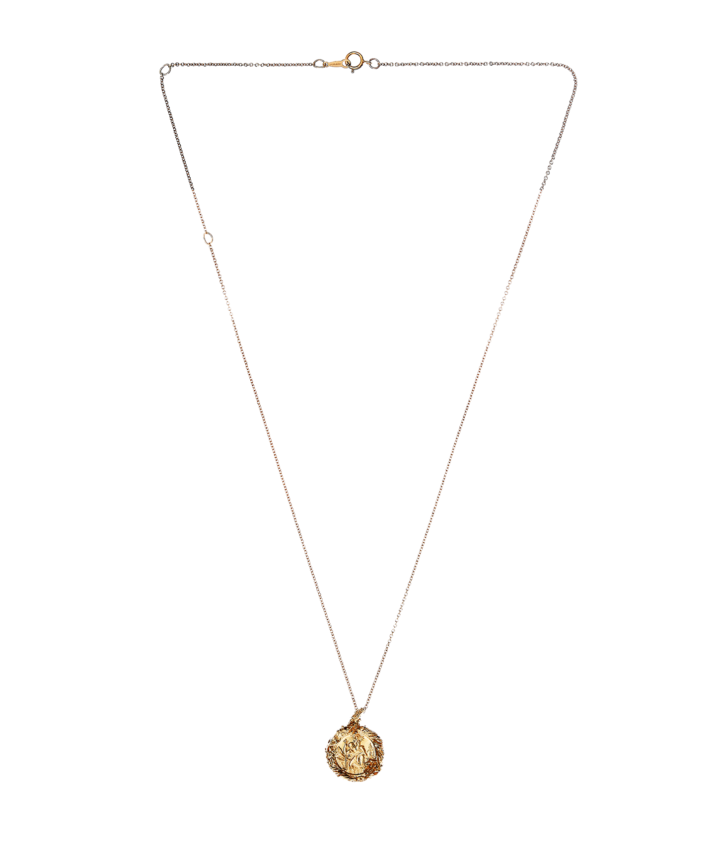 Alighieri St Christopher Medallion Necklace Pendant