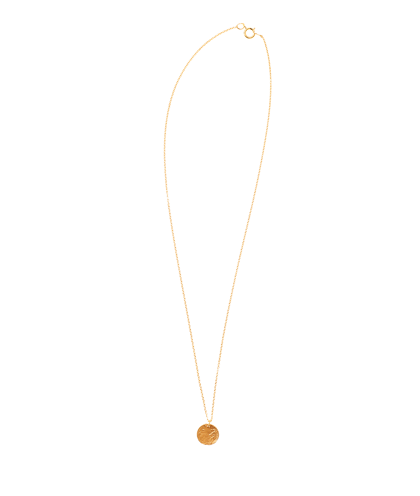 Alighieri Solid Gold Baby Lion Cub Leone Necklace