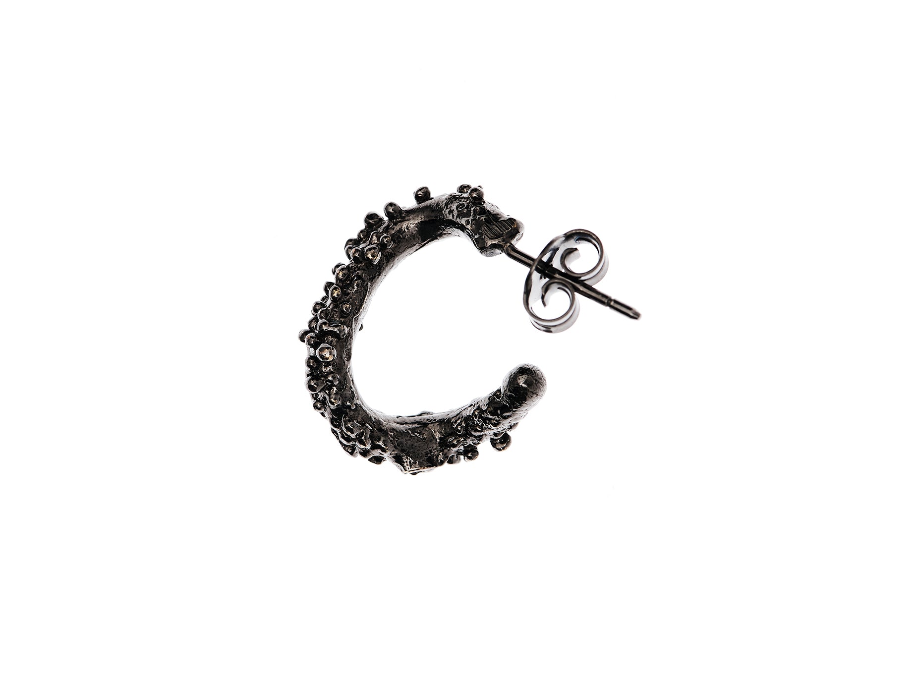 The Rocky Terrain Hoop Earring