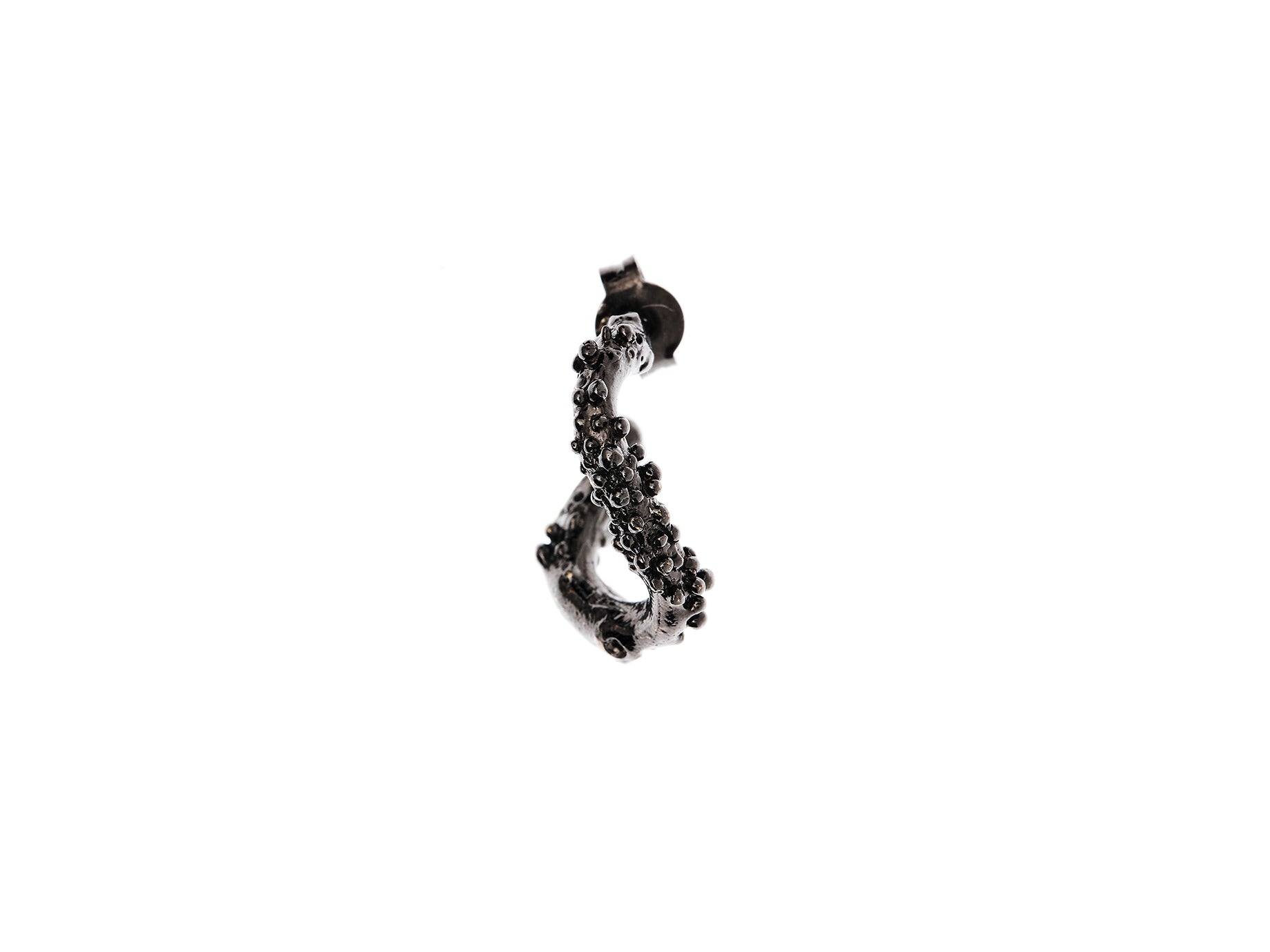 The Rocky Terrain Hoop Earring