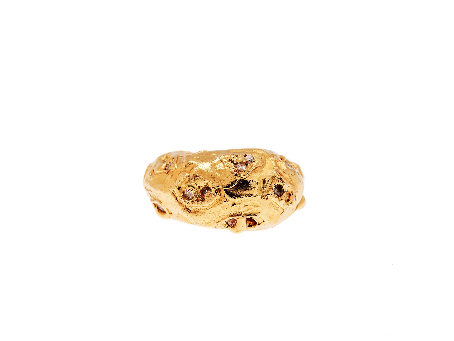 The Coded Diamonds Ring
