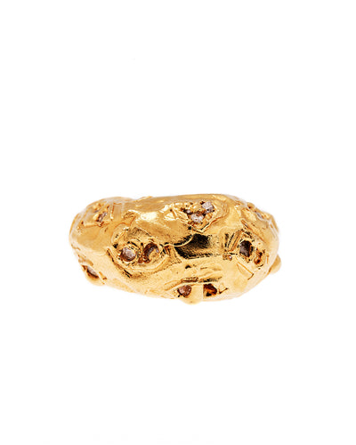 The Coded Diamonds Ring