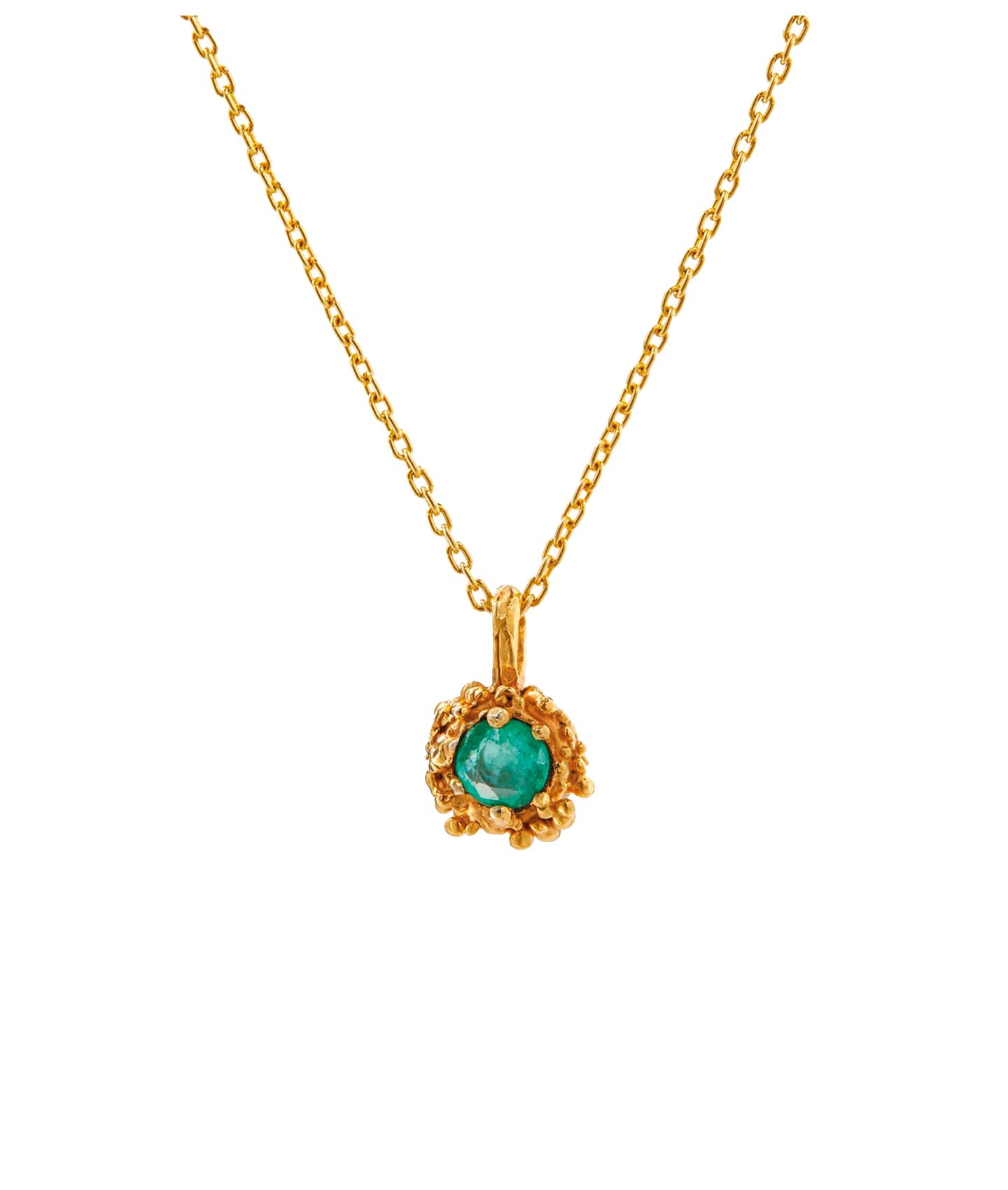 The Emerald Spark Necklace