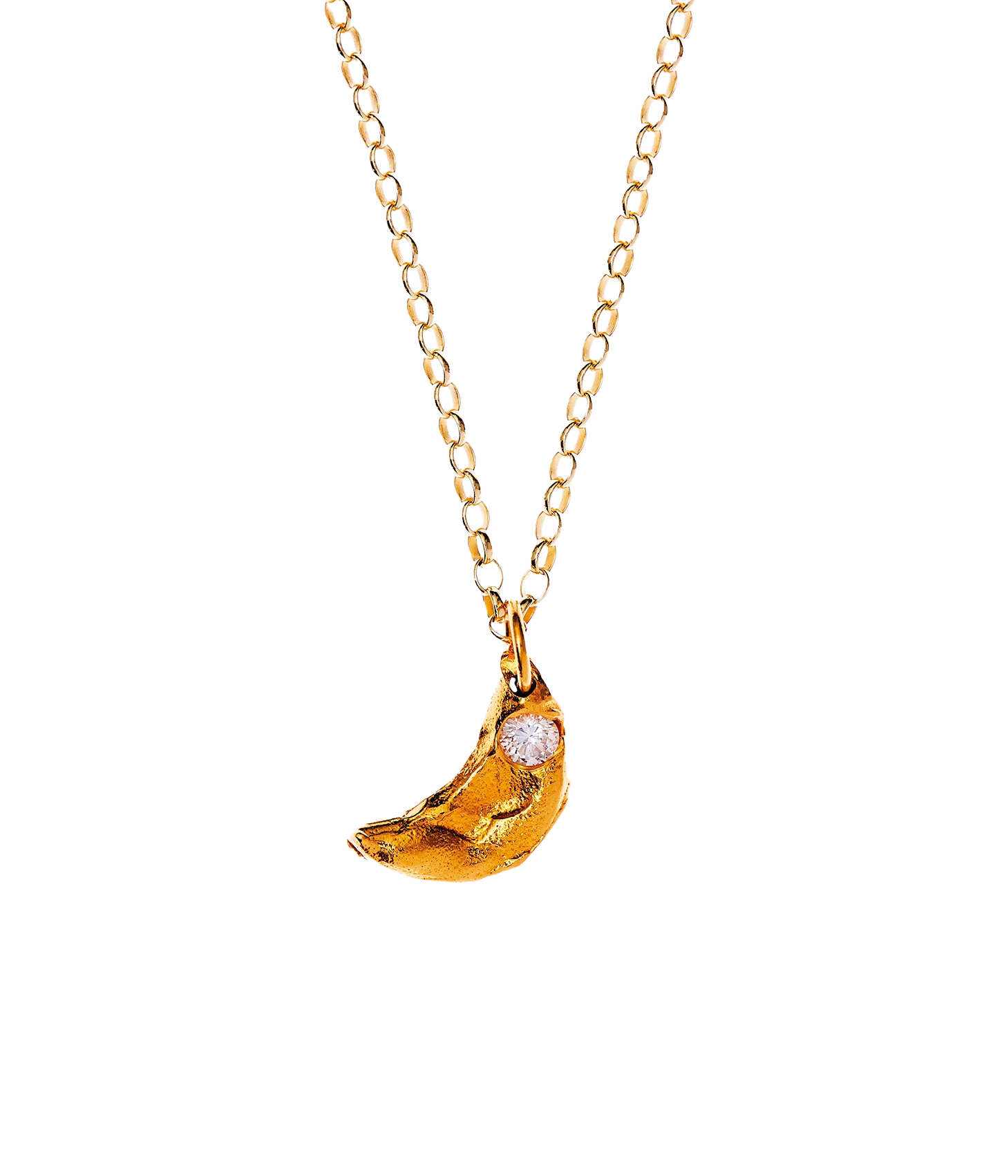 The Faint Moonlight Necklace // Diamond