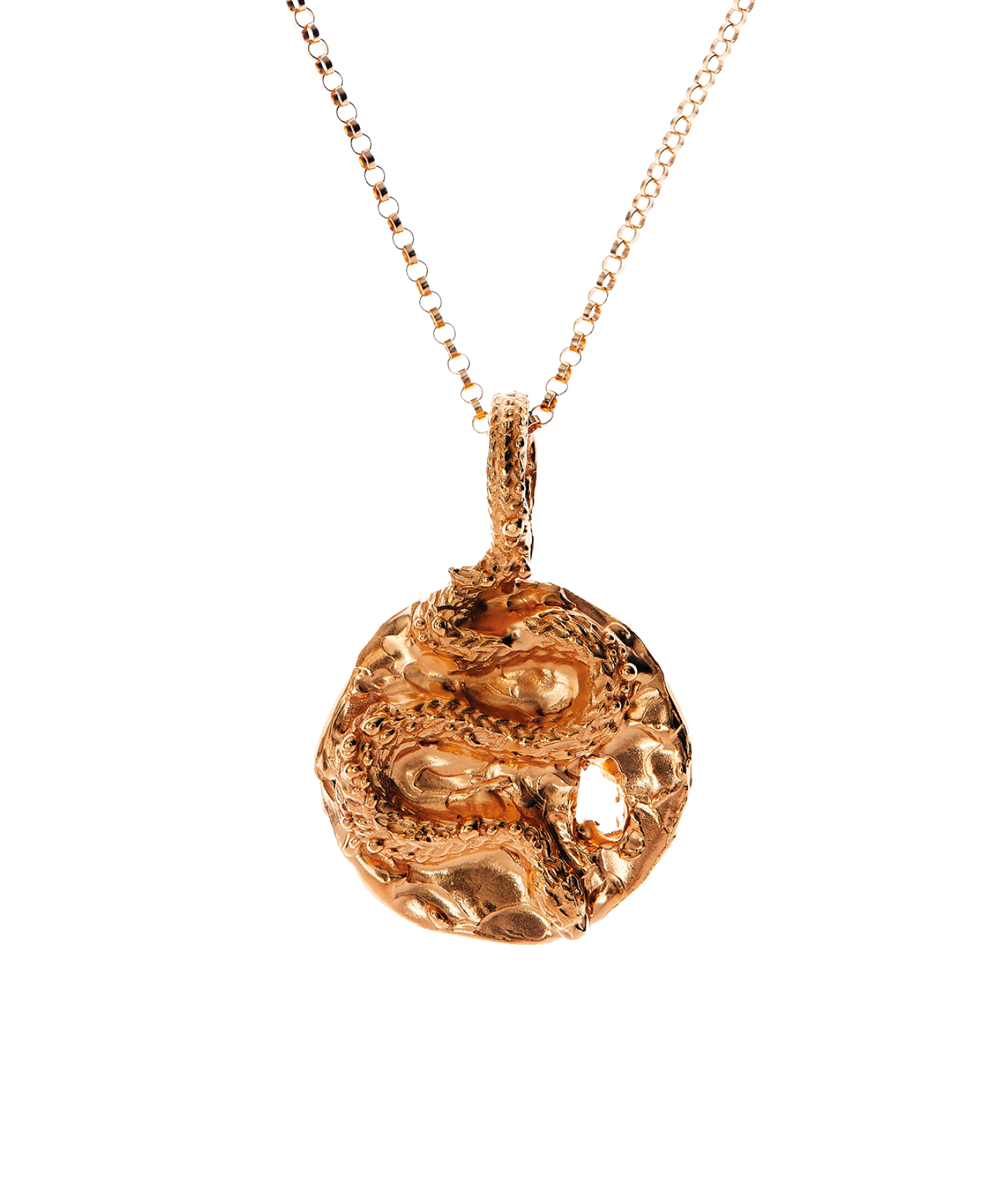 Medusa medallion pendant necklace deals