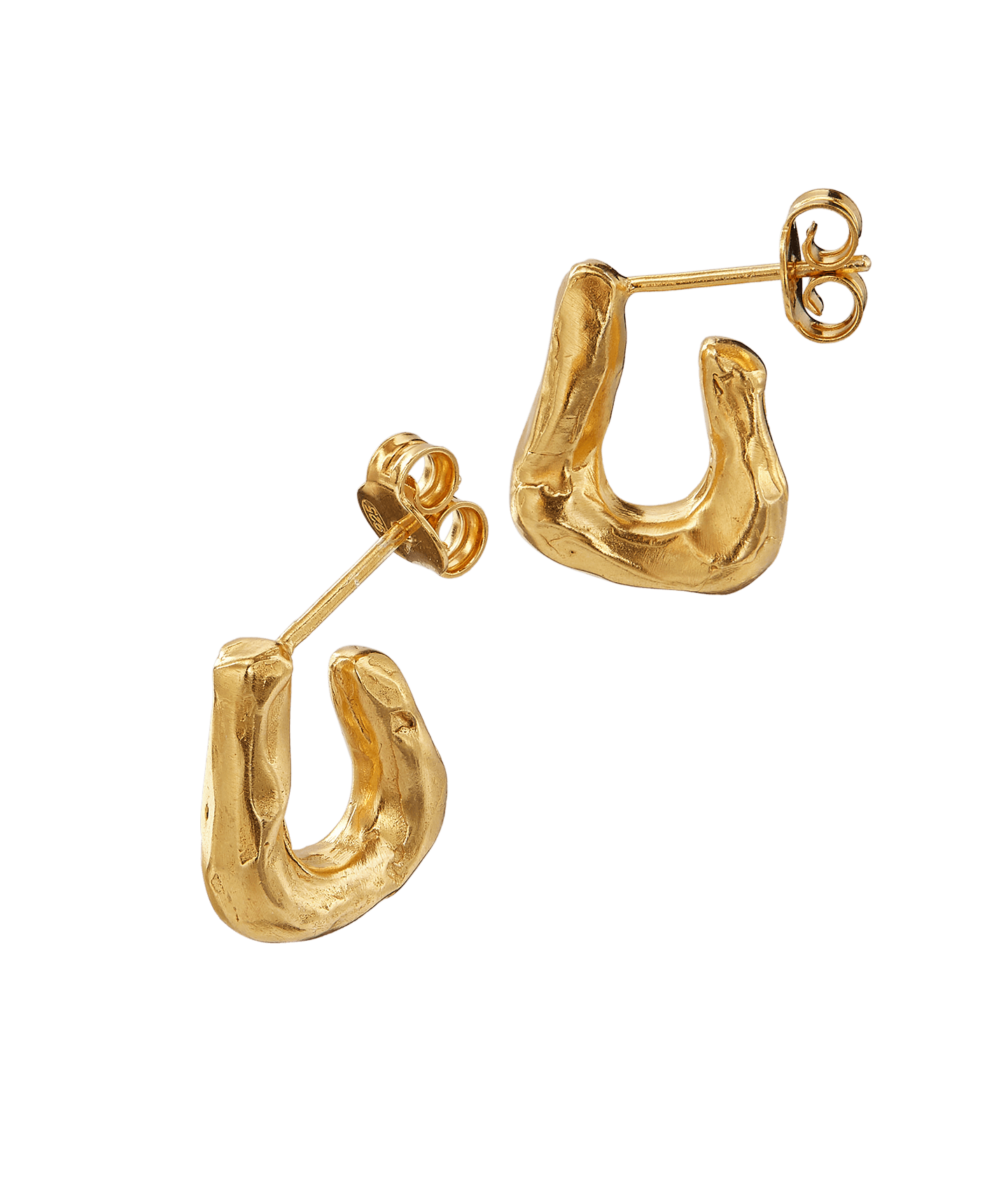 Alighieri The Night Capture hoop earrings - Gold