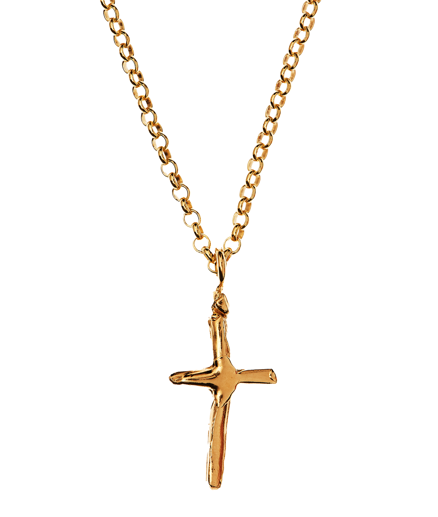 alighieri men's jewellery cross talisman necklace chain