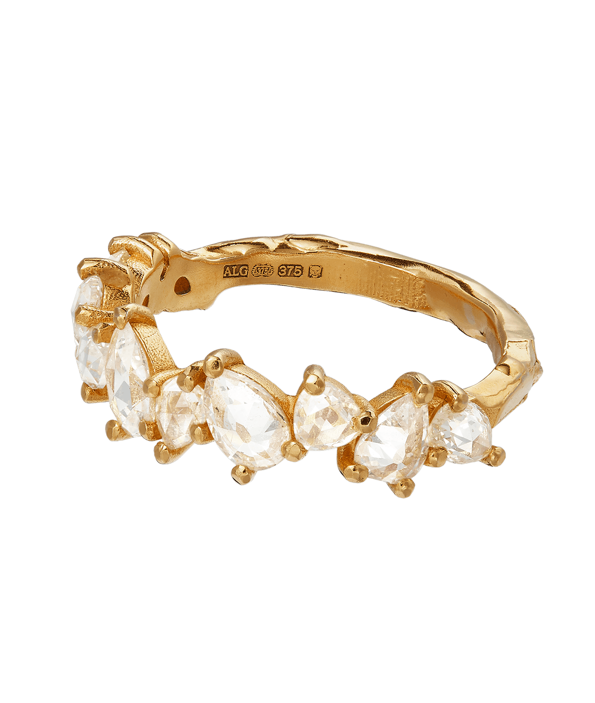 The Flickers of Love Diamond Ring