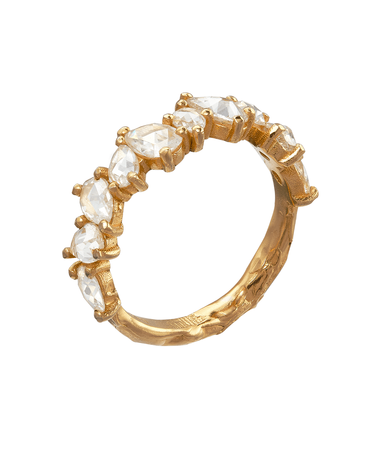 The Flickers of Love Diamond Ring