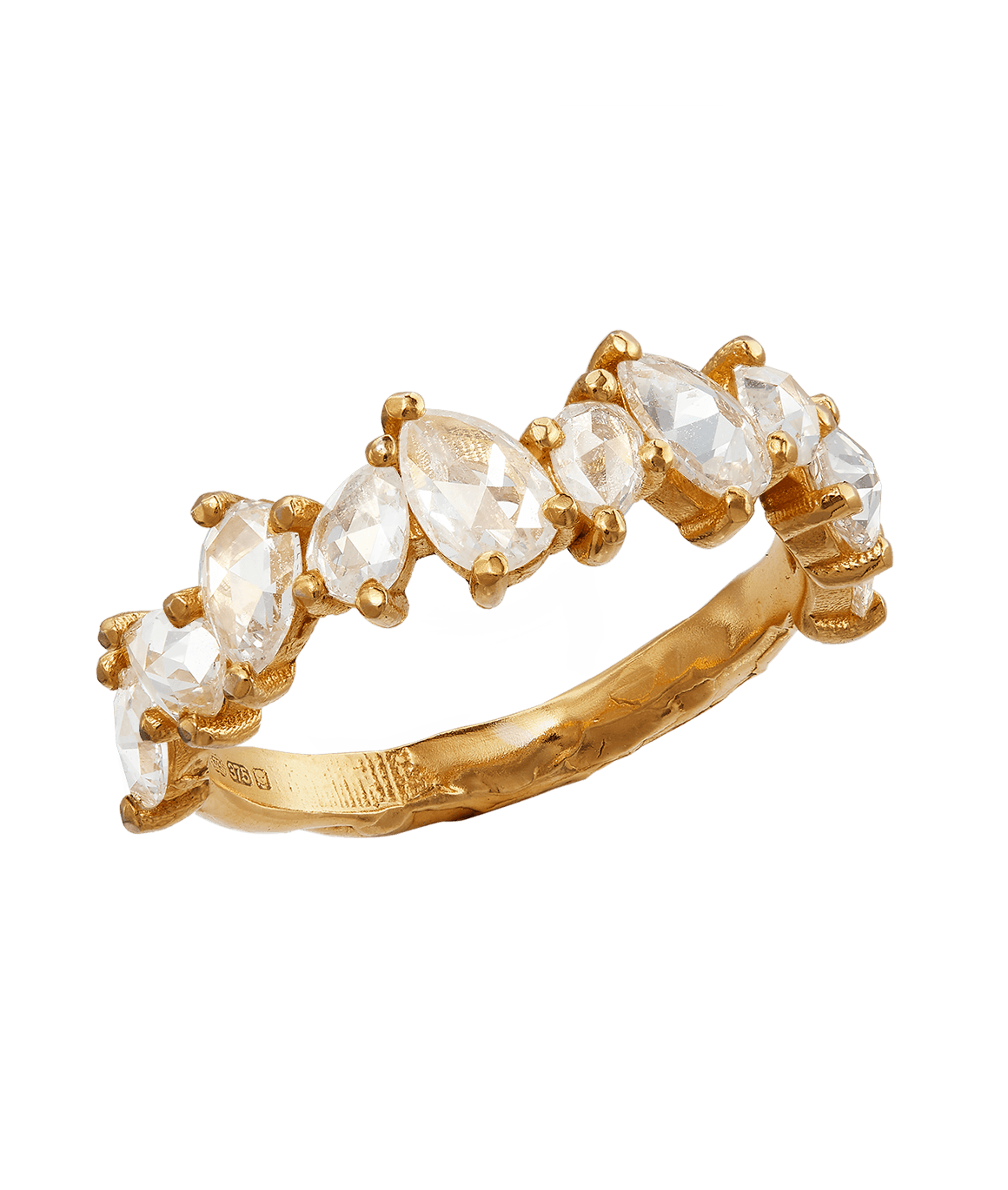 The Flickers of Love Diamond Ring