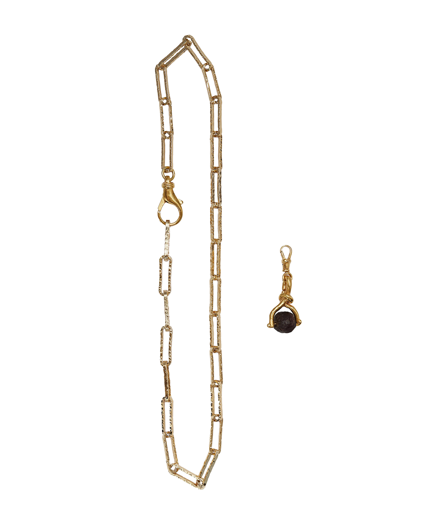 The Raindrop of Fire Garnet Choker