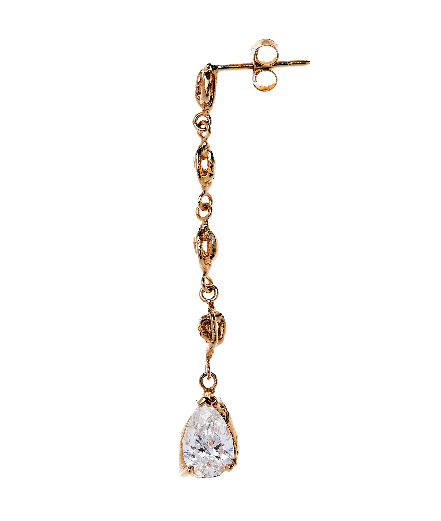 alighieri The Teardrop of Clarity Diamond Earring | 9kt Solid Gold | Alighieri Earrings