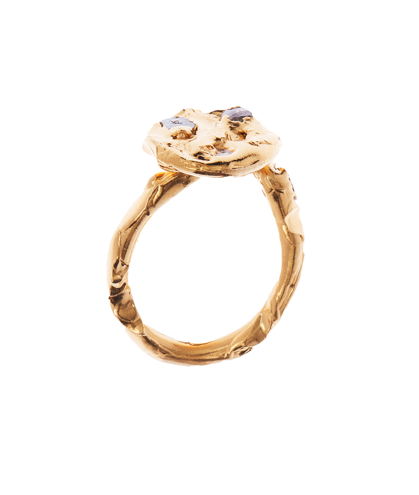 The Veiled Triple Star Ring