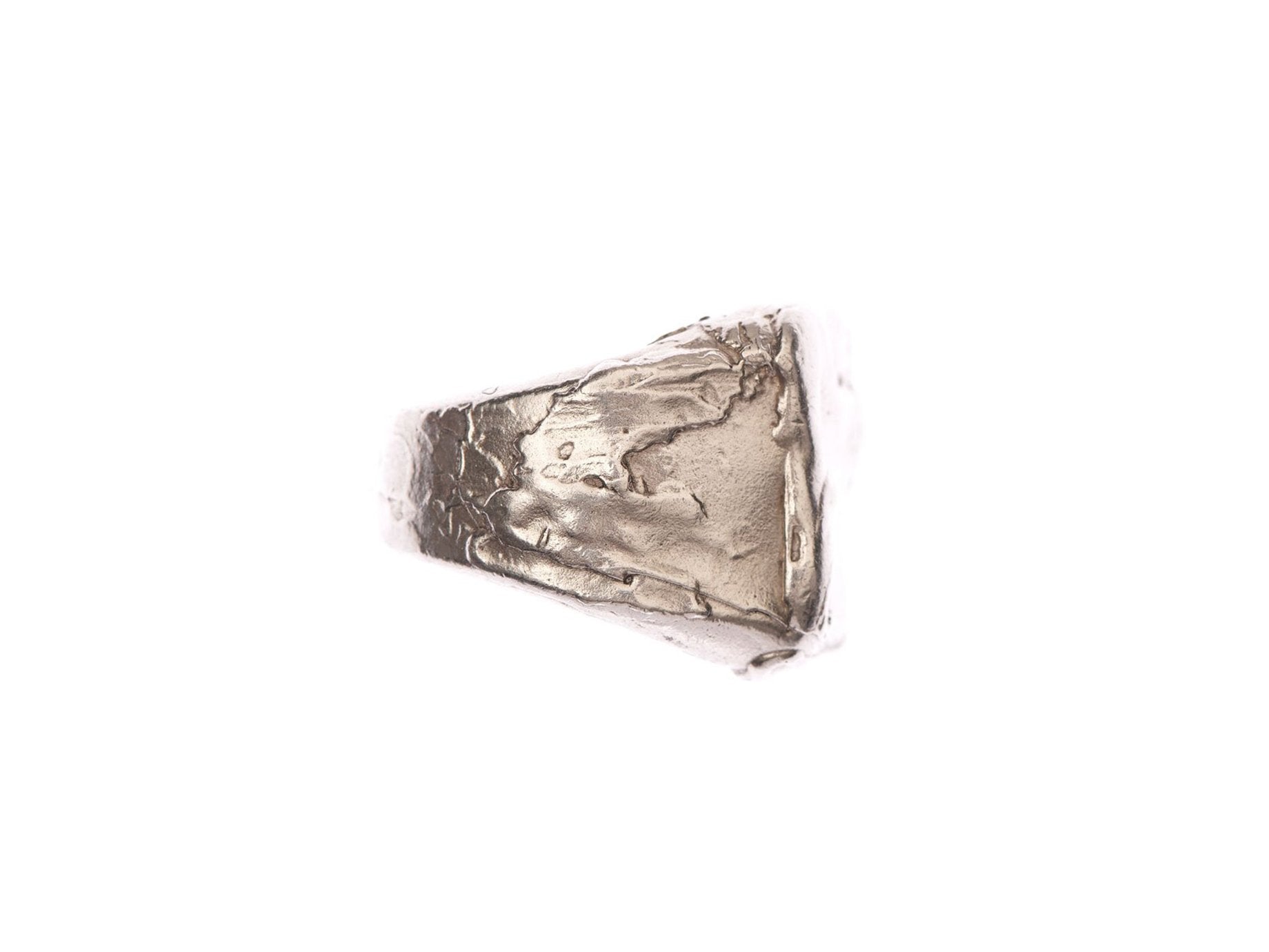 Recycled Sterling Silver, The Lost Dreamer Ring, Unusual Chunky Ring, Statement, Alighieri Jewellery, sustainable