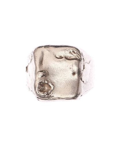 Recycled Sterling Silver, The Lost Dreamer Ring, Unusual Chunky Ring, Statement, Alighieri Jewellery, sustainable